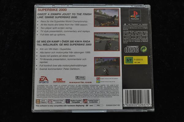 Grote foto superbike 2000 playstation 1 ps1 classics spelcomputers games overige playstation games
