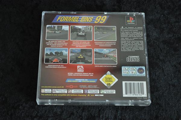 Grote foto playstation1 formel eins 99 spelcomputers games overige playstation games