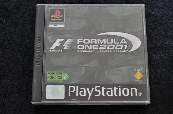 Grote foto formula one 2001 playstation 1 ps1 rental new french rare spelcomputers games overige playstation games
