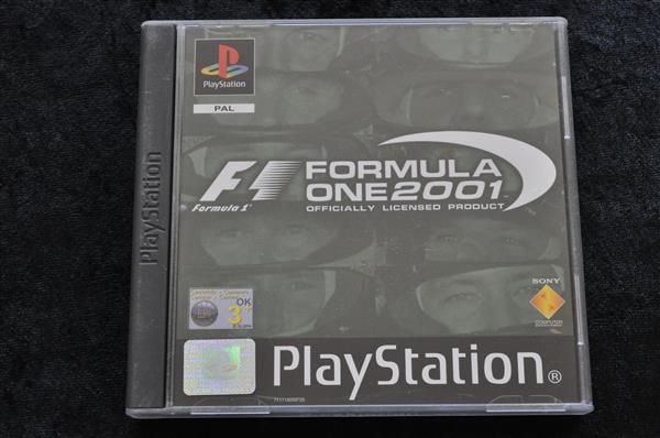 Grote foto formula one 2001 playstation 1 ps1 rental new dutch rare spelcomputers games overige playstation games