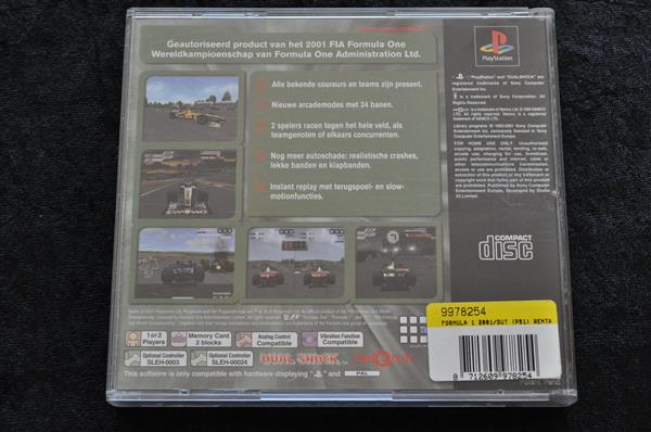 Grote foto formula one 2001 playstation 1 ps1 rental new dutch rare spelcomputers games overige playstation games