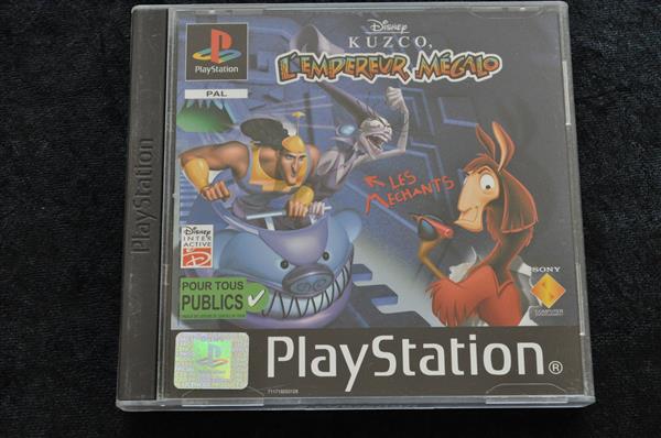 Grote foto disney kuzco l empereur megalo playstation 1 ps1 rental new rare spelcomputers games overige playstation games