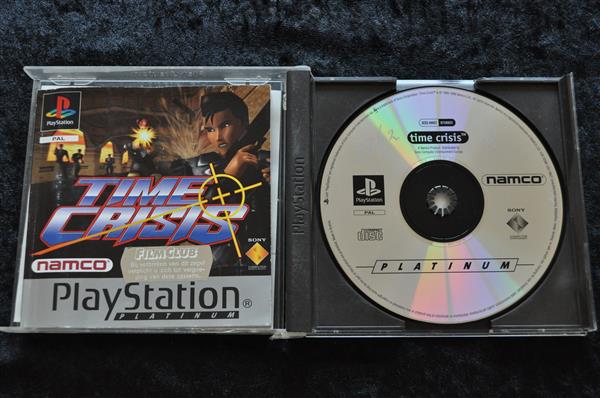 Grote foto time crisis playstation 1 ps1 platinum spelcomputers games overige playstation games