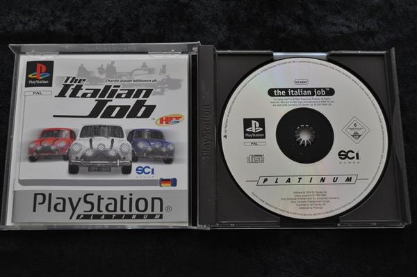 Grote foto the italian job playstation 1 ps1 platinum duits spelcomputers games overige playstation games