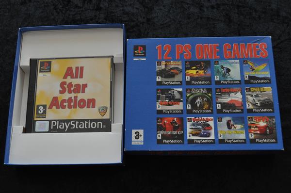 Grote foto all star action playstation 1 ps1 boxed 12 ps one games spelcomputers games overige playstation games