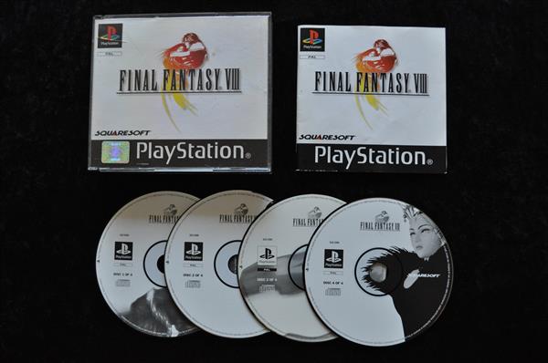 Grote foto final fantasy viii 8 playstation 1 ps1 spelcomputers games overige playstation games
