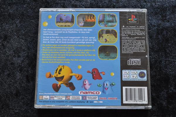 Grote foto pac man world playstation 1 ps1 spelcomputers games overige playstation games