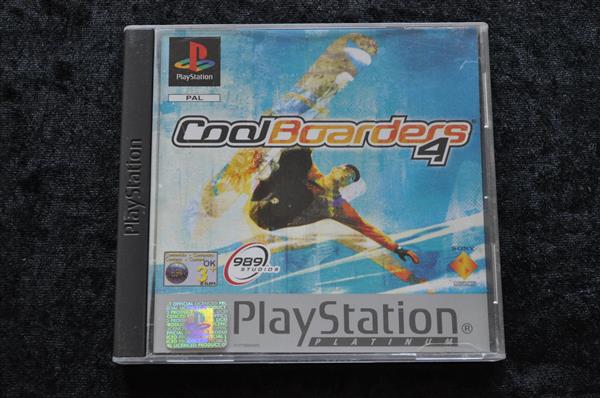 Grote foto cool boarders 4 playstation 1 ps1 platinum spelcomputers games overige playstation games