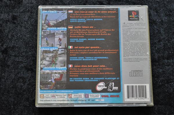 Grote foto cool boarders 4 playstation 1 ps1 platinum spelcomputers games overige playstation games