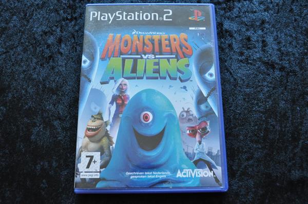 Grote foto monsters vs aliens playstation 2 ps2 spelcomputers games playstation 2