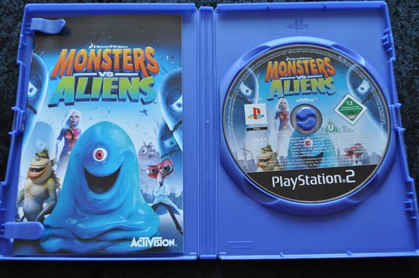 Grote foto monsters vs aliens playstation 2 ps2 spelcomputers games playstation 2