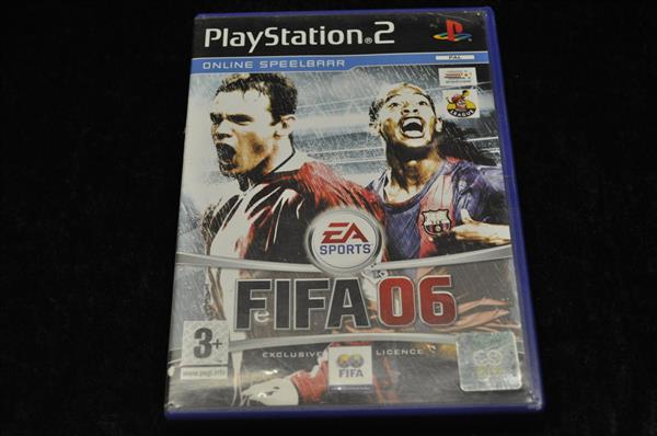 Grote foto fifa 06 playstation 2 ps2 spelcomputers games playstation 2