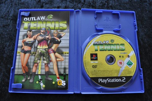 Grote foto outlaw tennis playstation 2 ps2 spelcomputers games playstation 2