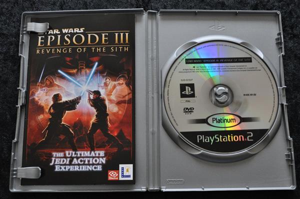 Grote foto star wars episode 3 revenge of the sith platinum playstation 2 ps2 spelcomputers games playstation 2