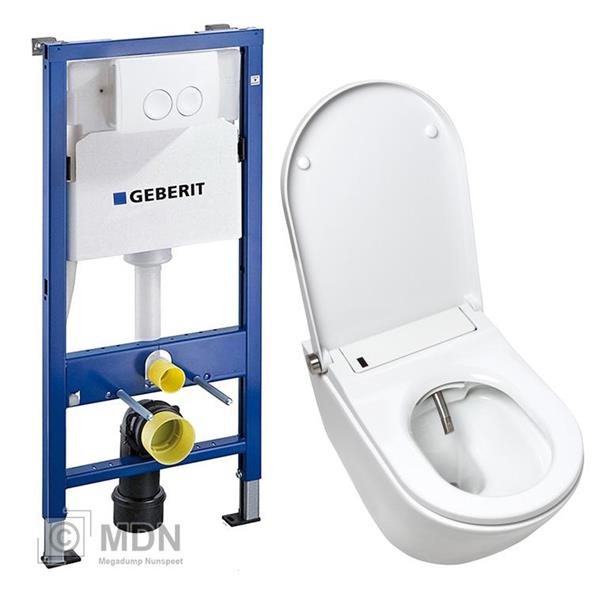 Grote foto geberit inbouwreservoir met douche wc complete set doe het zelf en verbouw sanitair