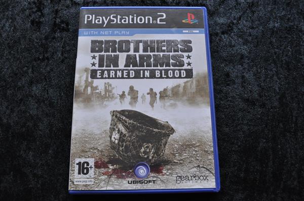 Grote foto brothers in arms earned in blood playstation 2 ps2 spelcomputers games playstation 2
