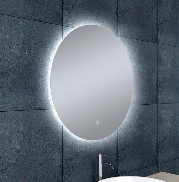 Grote foto soul spiegel led rond 600mm huis en inrichting woningdecoratie