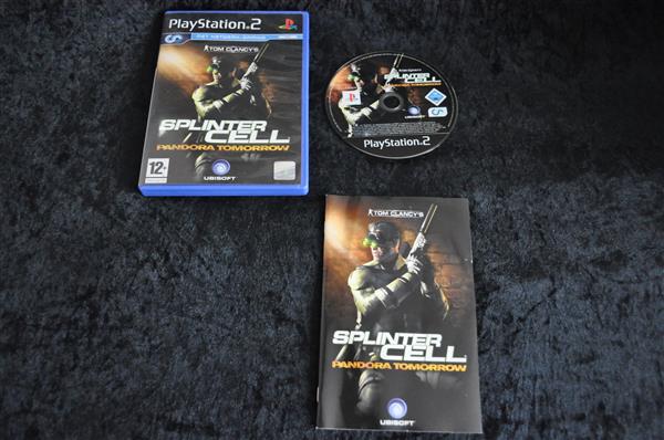 Grote foto tom clancy splintercell pandora tomorrow playstation 2 ps2 spelcomputers games playstation 2