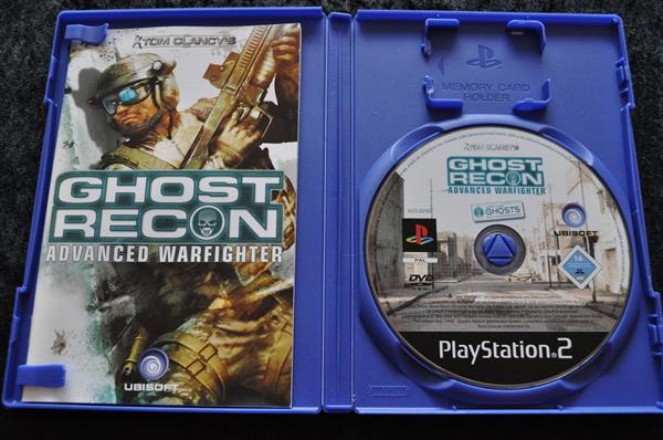 Grote foto tom clancy ghost recon advanced warfighter playstation 2 ps2 spelcomputers games playstation 2