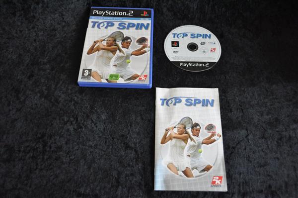 Grote foto top spin playstation 2 ps2 spelcomputers games playstation 2
