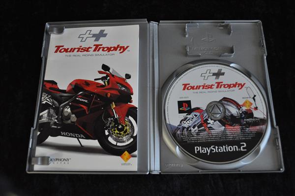 Grote foto tourist trophy the real riding simulator playstation 2 ps2 platinum spelcomputers games playstation 2