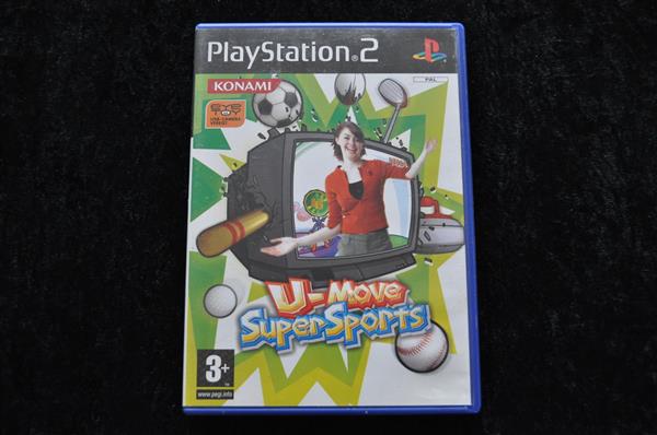 Grote foto u move super sports geen manual playstation 2 ps2 spelcomputers games playstation 2