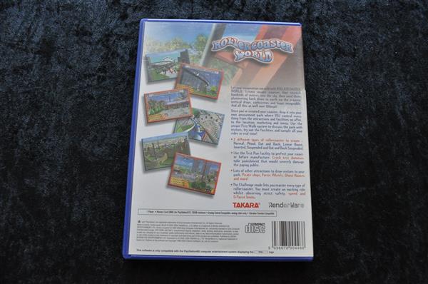 Grote foto rollercoaster world playstation 2 ps2 spelcomputers games playstation 2