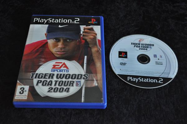 Grote foto playstation 2 tigerwoods pga tour 2004 spelcomputers games playstation 2