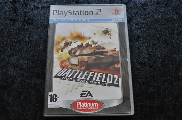 Grote foto battlefield 2 modern combat platinum playstation ps2 spelcomputers games playstation 2