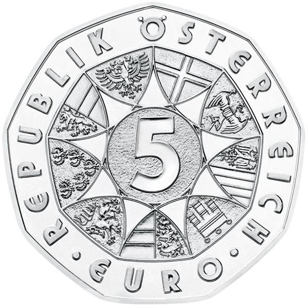 Grote foto oostenrijk 5 euro 2021 paaskuiken zilver bu verzamelen munten overige