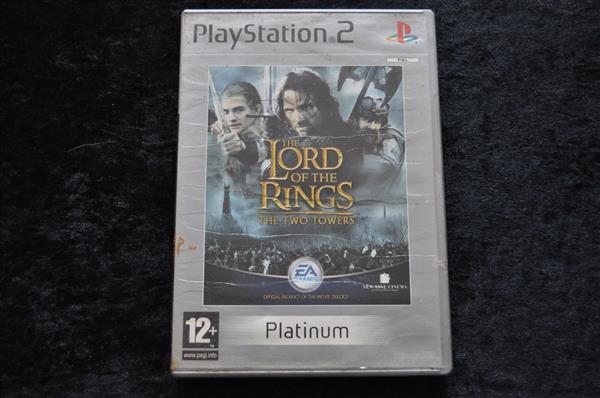 Grote foto the lord of the rings the two towers playstation 2 ps2 geen manual platinum spelcomputers games playstation 2