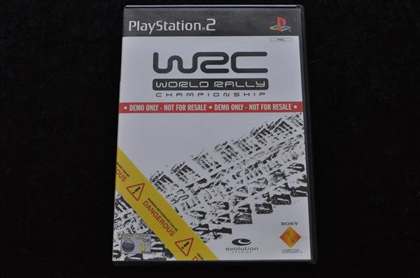 Grote foto wrc world rally championship demo only not for resale playstation 2 game spelcomputers games playstation 2