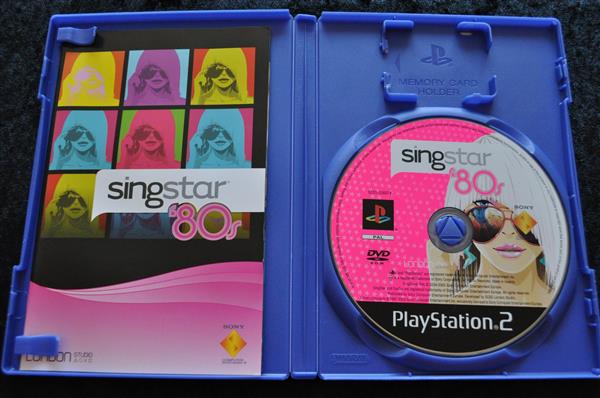 Grote foto singstar 80 playstation 2 ps2 spelcomputers games playstation 2