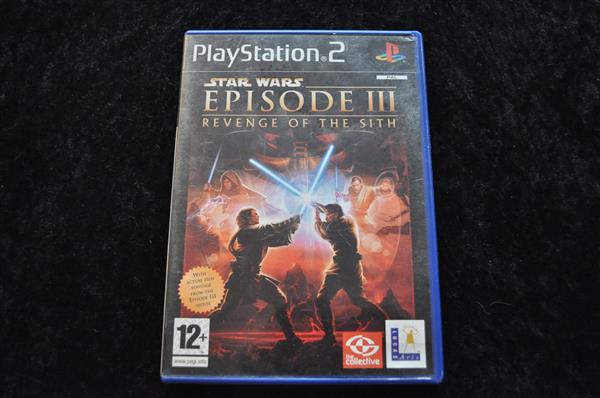Grote foto star wars episode 3 revenge of the sith playstation 2 ps2 spelcomputers games playstation 2