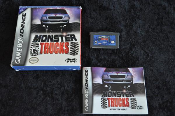 Grote foto gameboy advance monster trucks boxed spelcomputers games overige games