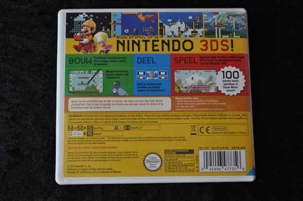 Grote foto super mario maker nintendo 3ds nintendo selects spelcomputers games overige games
