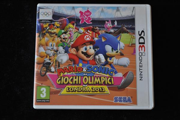 Grote foto mario sonic giochi olimpici di londra 2012 nintendo 3ds spelcomputers games overige games