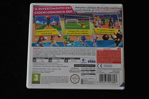 Grote foto mario sonic giochi olimpici di londra 2012 nintendo 3ds spelcomputers games overige games