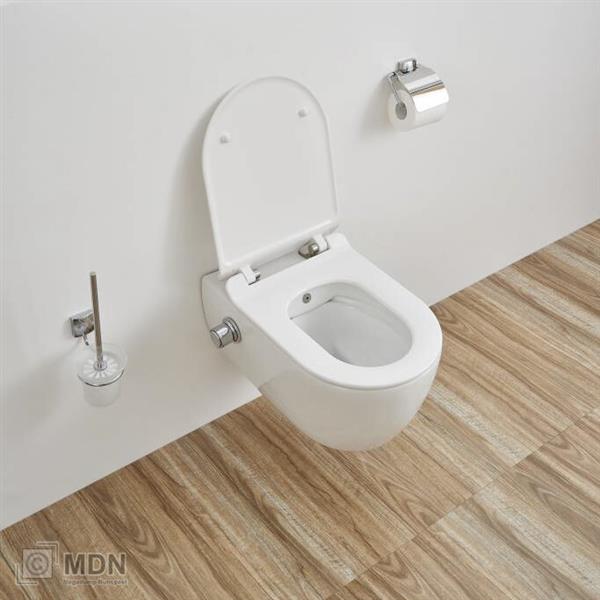 Grote foto geberit inbouwreservoir complete set met randloos bidet doe het zelf en verbouw sanitair