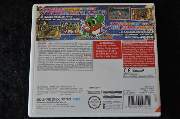 Grote foto puzzle bobble universe nintendo 3 ds spelcomputers games overige games