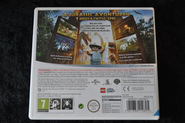 Grote foto lego jurassic world nintendo 3 ds spelcomputers games overige games