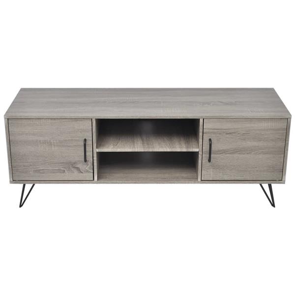 Grote foto vidaxl tv meubel 120x40x45 cm grijs huis en inrichting overige