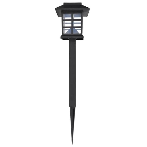 Grote foto vidaxl 12 delige led tuinverlichtingsset solar met pin 8 6x8 6x38 cm tuin en terras verlichting