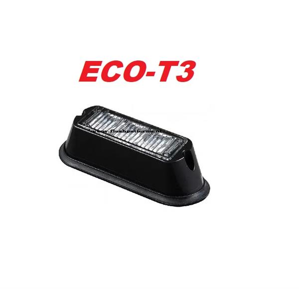 Grote foto eco t3 led flitser 3x3 watt ecer65 ece r10 12 24 v auto onderdelen overige auto onderdelen