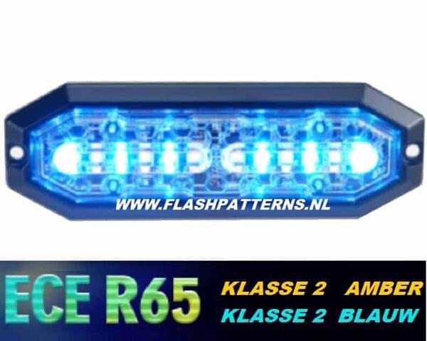 Grote foto superbee led flitser klasse 1 en 2 met 12 x 3 watt power leds r65 12 24v auto onderdelen overige auto onderdelen