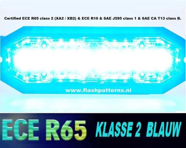 Grote foto superbee led flitser klasse 1 en 2 met 12 x 3 watt power leds r65 12 24v auto onderdelen overige auto onderdelen