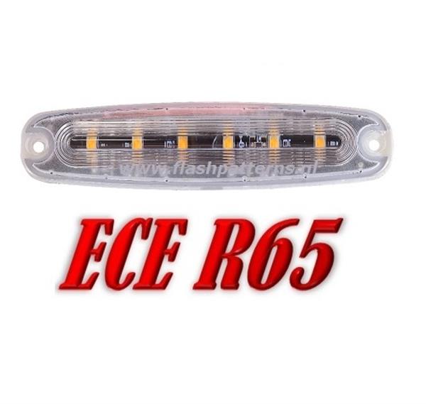 Grote foto eco r6 raptor led flitser r65 12 24v super plat blauw auto onderdelen overige auto onderdelen