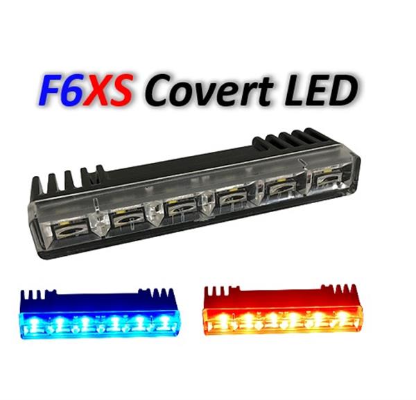 Grote foto f6xs covert led flitser 12 24v blauw of amber auto onderdelen overige auto onderdelen