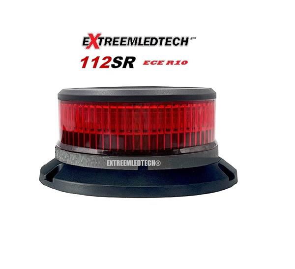 Grote foto 112sr extreem led zwaailamp rood hoog kwaliteit en super fel 18 x 3 watt 12 24v ece r10 klasse 1 2 auto onderdelen overige auto onderdelen