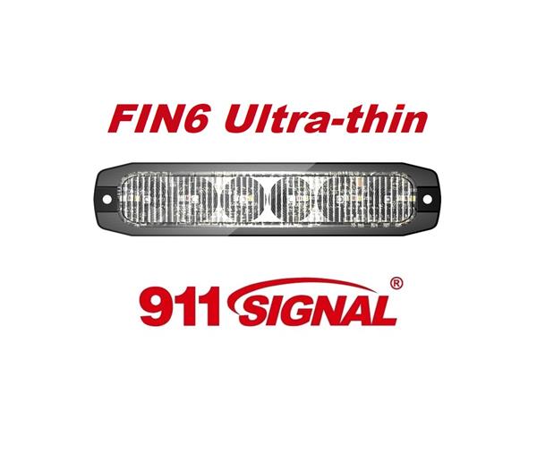 Grote foto 911signal fin6 super dun led flitser ecer65 klasse 1 en 2 12 24v 5 jaar garantie auto onderdelen overige auto onderdelen